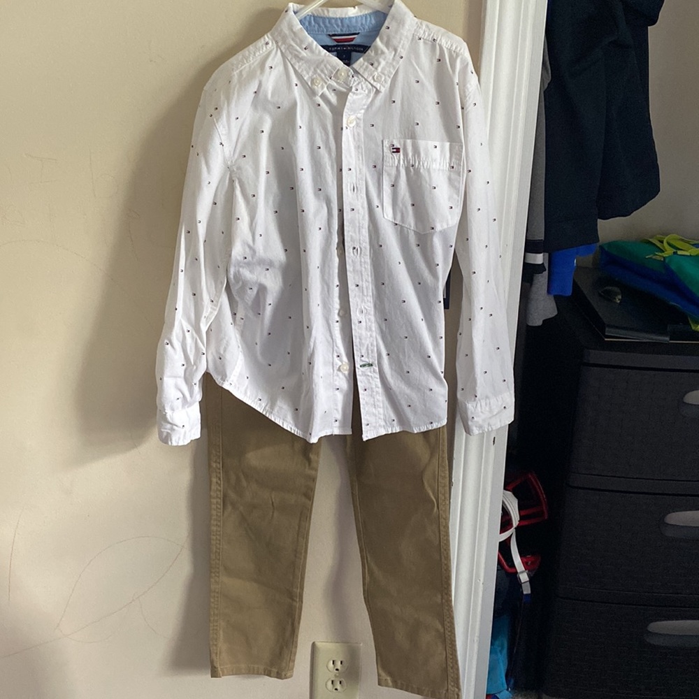 Boys size 7. Brand new Tommy Hilfiger set.